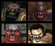 Uruk-Hai as depicted in The Lord of the Rings Online.
