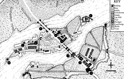 The Ruins of Tharbad in the early fourth Age (Beginning of the rebuilding)