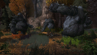 The Huggins Trolls turned to stone, ca