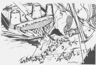 A Battle-Barge at the Gulf of Utûm