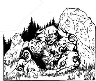 a Drúadan Tribal Magician