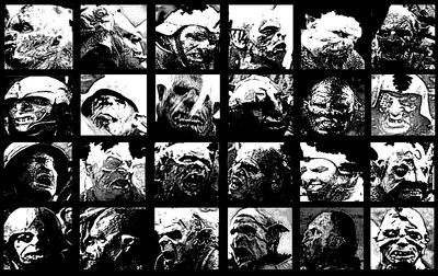 Mordor fighting Orcs