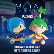 Meta Runner Plushies