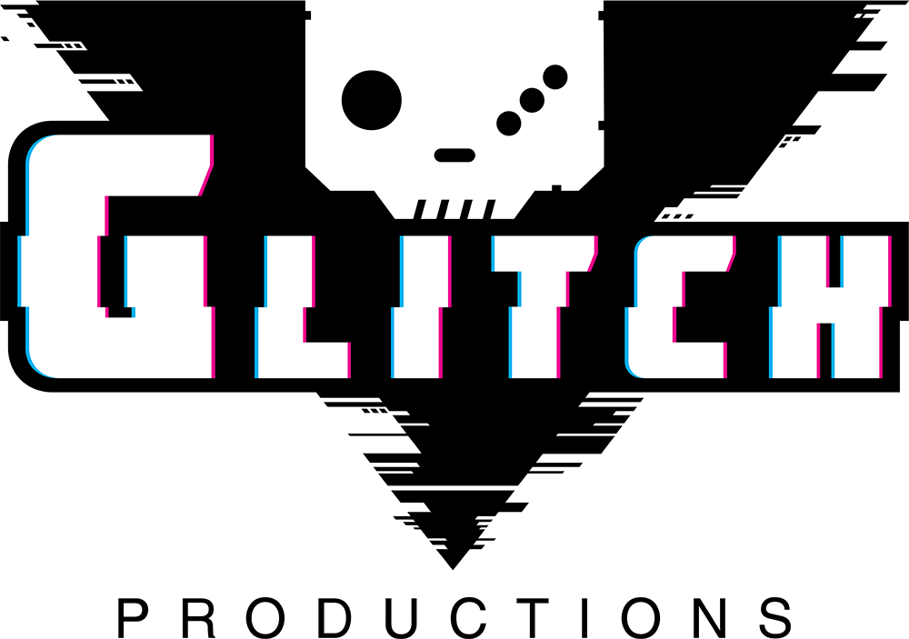 Glitch Productions. Glitch студия. Логотип глитч студии. Логотип глитч продакшн.