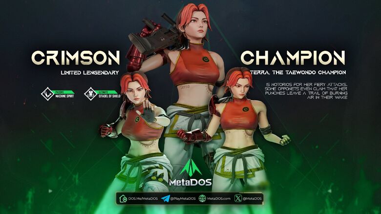 Terra-Skin Crimson-Champion