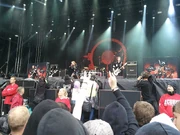 Arch Enemy performing live at  Festival 2011
