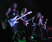 Iron Maiden - bass and guitars 30nov2006