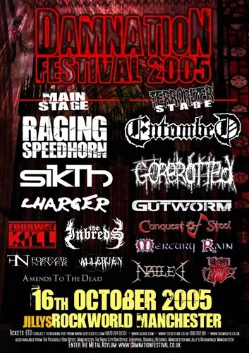 Damnation Festival 2005 | Metal & Rock Wiki | Fandom