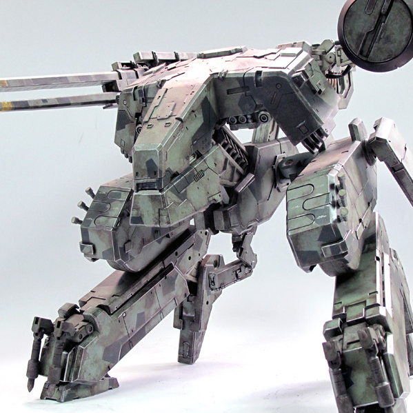 My Kotobukiya 1/100 Metal Gear Rex model kit. Custom painted. : r