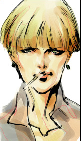 L GEAR Nastasha Romanenko トレカ Nastasha Romanenko Art - Metal Gear Solid Art Gallery