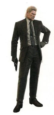 Snake wearing a suit in 2014.