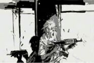 Jack, as a child soldier, in IDW's Metal Gear Solid: Sons of Liberty comic book.