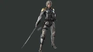 Raiden White (MGS4)) Armor, full version.