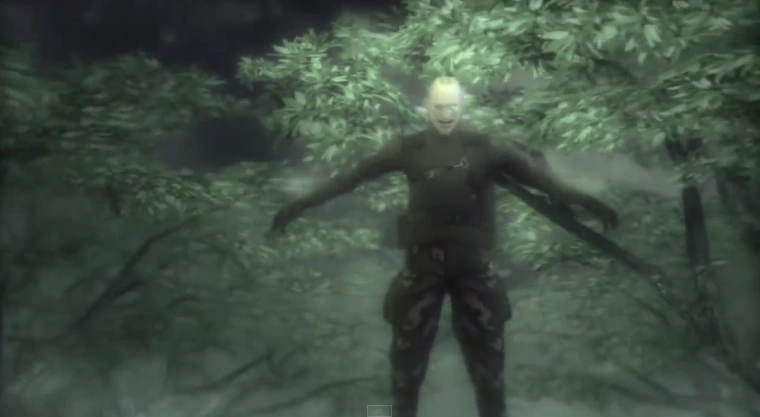 metal gear solid snake eater персонажи. The sorrow intro cutscene. metal gear solid snake eater персонажи фото. metal gear solid snake eater персонажи-The sorrow intro cutscene. картинка metal gear solid snake eater персонажи. картинка The sorrow intro cutscene. Snake Eater хоть и является номерной третьей частью франшизы хронологически находится на первом месте. Именно отсюда стартуют все сюжетные линии, раскрывающиеся в предыдущих и будущих частях, но и о собственной истории игра не забывает. Metal Gear Solid 3 – лучшая точка для старта в серии даже сегодня: минимум философии и шизофрении, максимум действий и событий. metal gear solid snake eater персонажи. The sorrow intro cutscene. metal gear solid snake eater персонажи фото. metal gear solid snake eater персонажи-The sorrow intro cutscene. картинка metal gear solid snake eater персонажи. картинка The sorrow intro cutscene. Snake Eater хоть и является номерной третьей частью франшизы хронологически находится на первом месте. Именно отсюда стартуют все сюжетные линии, раскрывающиеся в предыдущих и будущих частях, но и о собственной истории игра не забывает. Metal Gear Solid 3 – лучшая точка для старта в серии даже сегодня: минимум философии и шизофрении, максимум действий и событий.