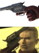 Top: Engraved Model Bottom: Ocelot looking at it.