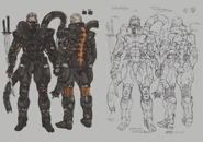 Color version of Solidus concept art.