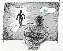 Un prisionero de la Resistencia.