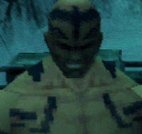 Raven, as he appears in the original Metal Gear Solid.