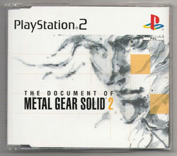 The Document of Metal Gear Solid 2 | Metal Gear Wiki | Fandom