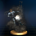 Grenade Launcher trophy (Solid Snake's Final Smash in Super Smash Bros. Brawl).
