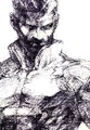 Metal Gear Solid Art Solid Snake 1