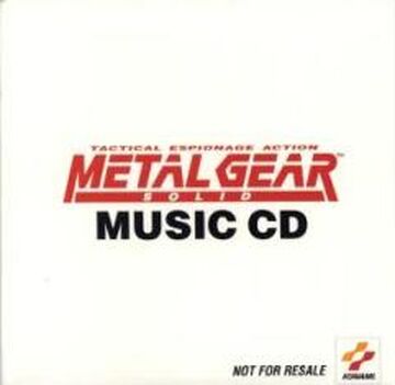 MSX2 Metal Gear 2 Solid Snake Soundtrack CD Tactical Espionage