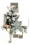 Frank Jaegar's Metal Gear Solid 4 artwork.