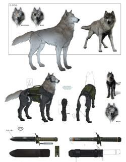 where is the puppy in phantom pain