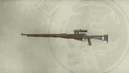 Mosin-Nagant Rank 4 (Skeleton Stock).