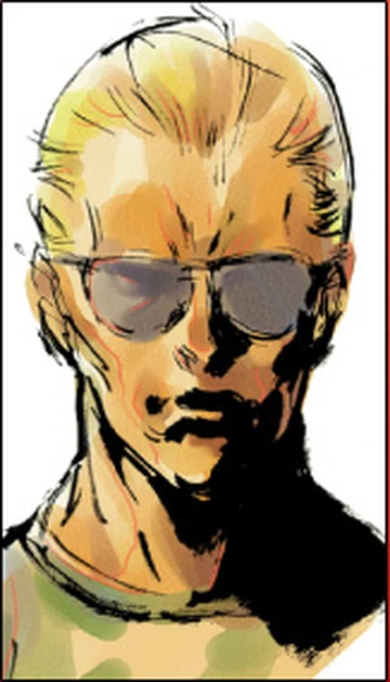 METAL GEAR SOLID TRADING CARD GAZELLE 96