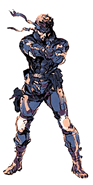 Solid Snake artwork for Metal Gear: Ghost Babel.