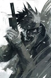 Solid Snake by Ashley Wood