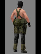 MSF Female Naked Uniform (original concept; back).