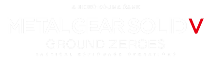 Metal Gear Solid V: Ground Zeroes logo.