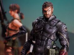 Punished/Venom Snake - Sneaking Suit ver. Play Arts KAI prototype by Square-Enix Products.