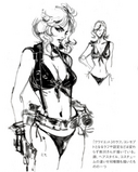 Quiet concept art by Yoji Shinkawa.