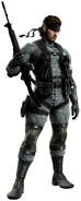 Promotional Solid Snake artwork for The Legacy Collection.