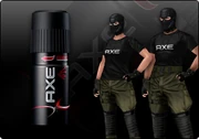 AXE branded soldiers and item in .