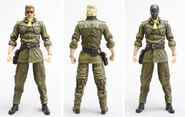 Kazuhira Miller action figure (and an MSF soldier action figure wearing Miller's uniform).