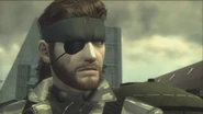 Naked Snake's eyepatch close-up.