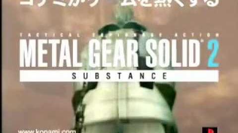 Metal Gear Solid 2 Substance Japanese CM 2