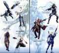 Metal Gear Solid 2 Trading Figures by Yamato.