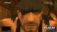 Metal Gear Solid 3 screenshot captured directly on the PlayStation Vita.