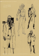 Liquid Ocelot concept artwork for Metal Gear Solid 4 (Part 3).