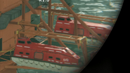 Lifeboats were stored on Mother Base.