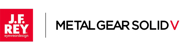 J.F. Rey/Metal Gear Solid V collaboration logo.