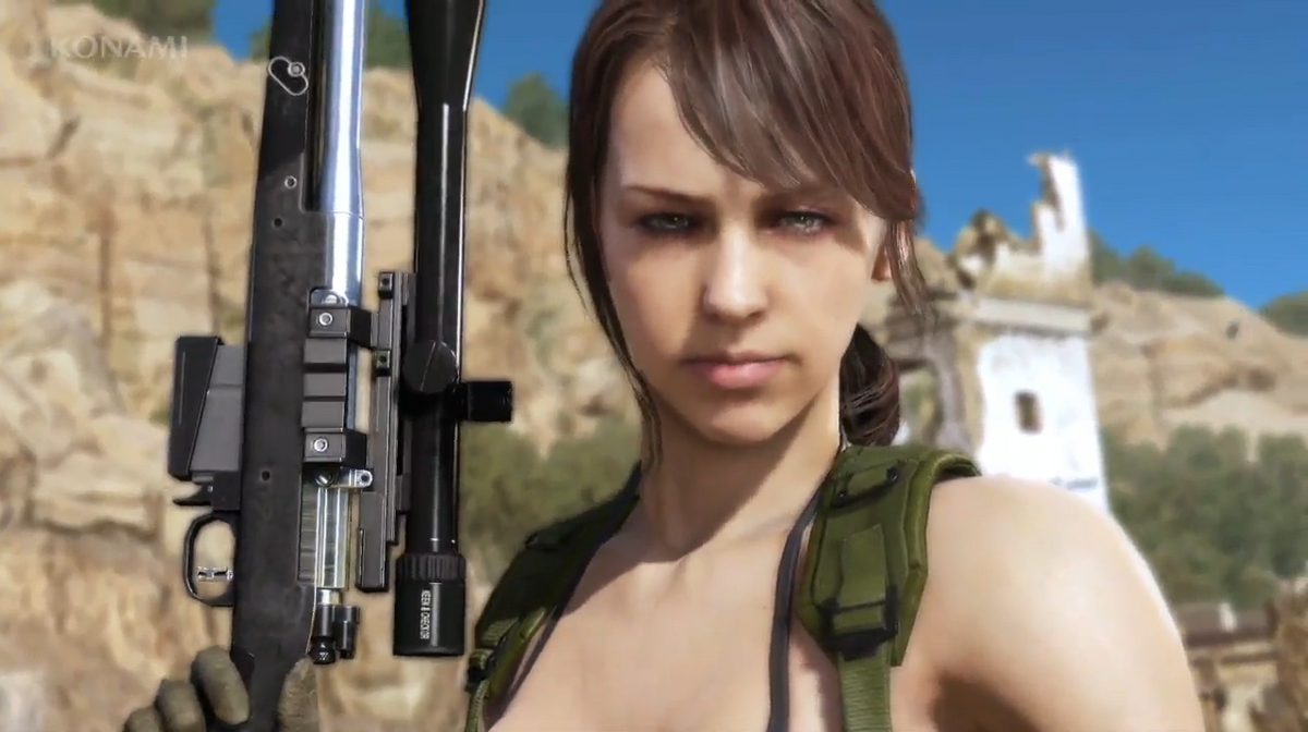 how does she tie her jacket around her waist like that? : r/metalgearsolid