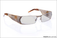 6565 Rusty metal / Blue light-proof lenses