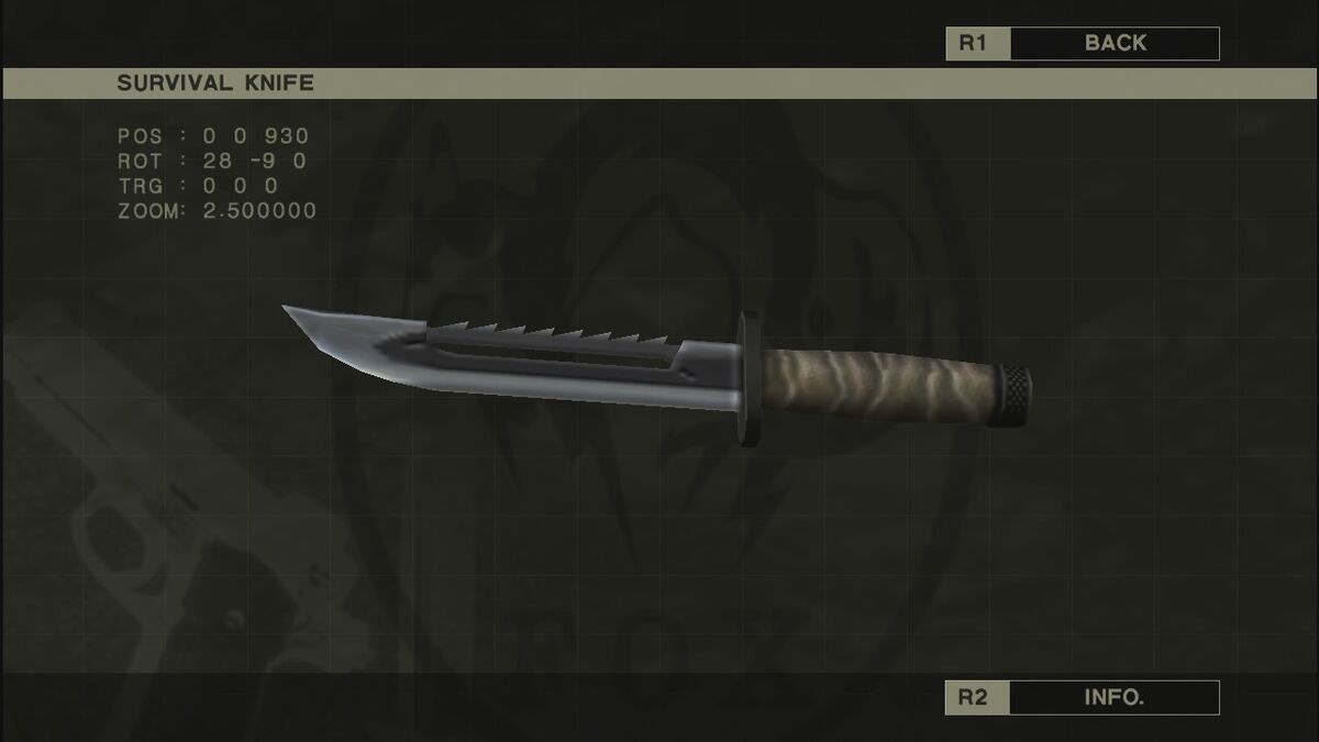 High-frequency blade, Metal Gear Wiki