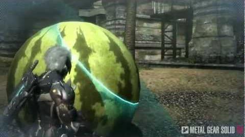 Metal Gear Rising Revengeance - Giant "Square" Watermelon MetalGearSolidTV